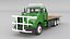 1975 Generic Flatbed Truck 3D model