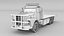 1975 Generic Flatbed Truck 3D model