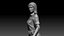 Police Girl for 3d Print