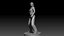 Police Girl for 3d Print