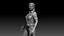 Police Girl for 3d Print