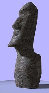 stone statuary easter island max