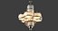 Monumental Art Deco Theater Chandelier