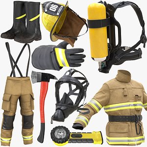 Firefighter Equipment Collection model
