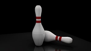3D Bowling Pins