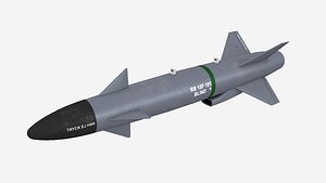 RBS 15 Mk3 missile model