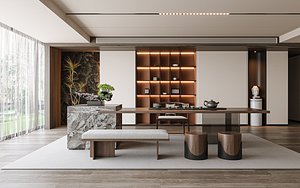 3D modern office model