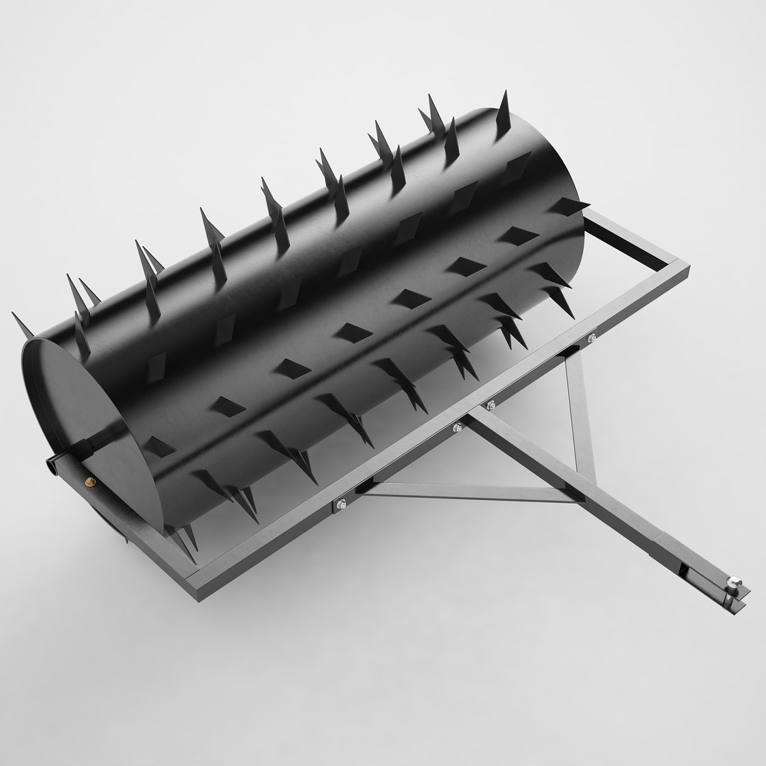 Lawn Spike Roller 01 model TurboSquid 1722029