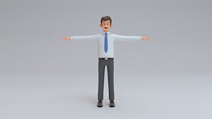 3D character human model