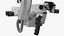 Precision Surgical Microscope Leica M530 OHX 3D model