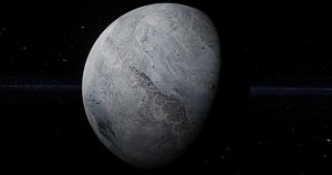 This is a Fictional planet ERIS 3D model