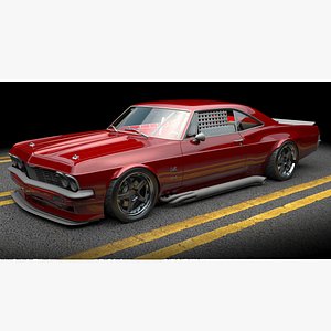 3D model chevrolet impala 1965