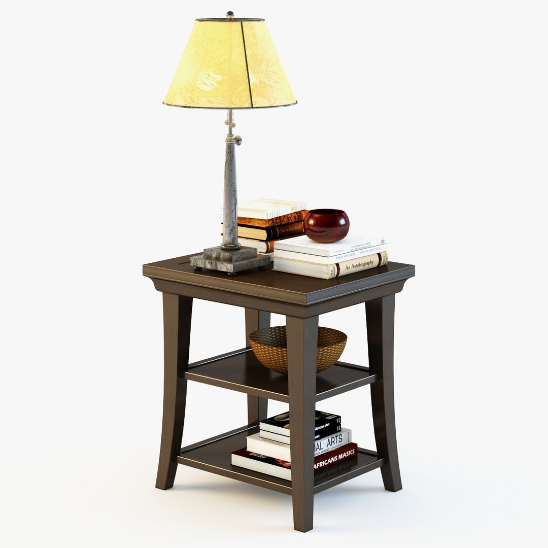 3ds Max Pottery Barn Metropolitan Table