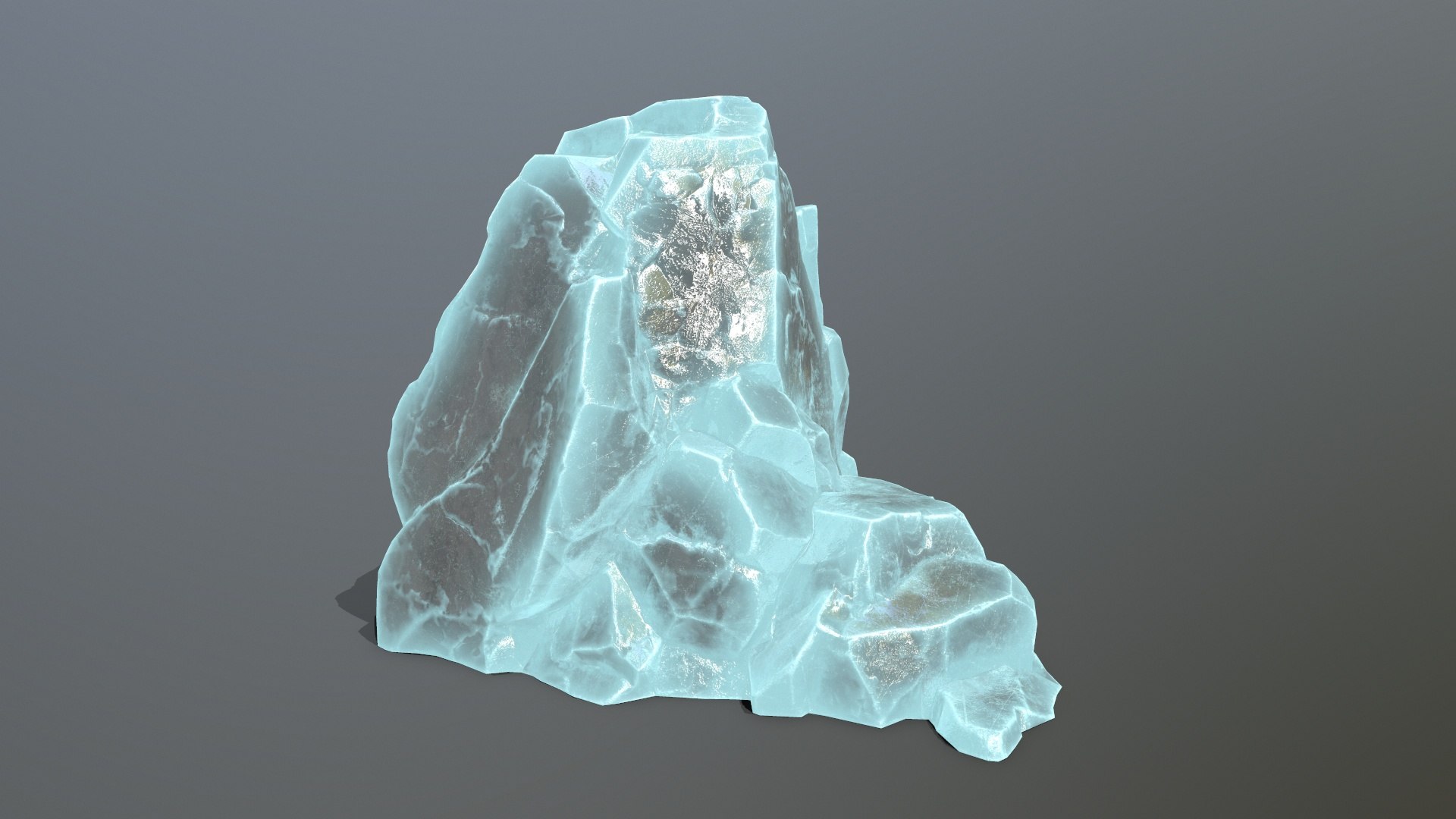 Ice Rocks 3D Model - TurboSquid 2334409