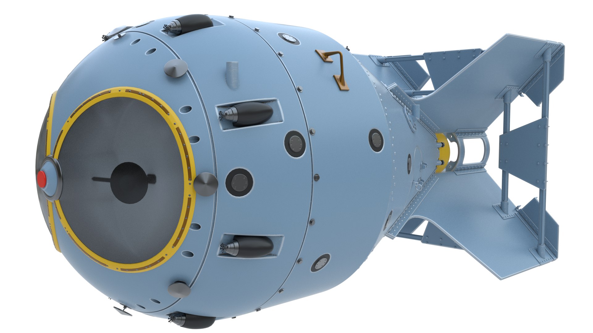 Rds-1 Nuclear Bomb 3D Model - TurboSquid 1197605