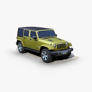 jeep wrangler unlimited suv 3D