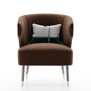 3D model armchair chair