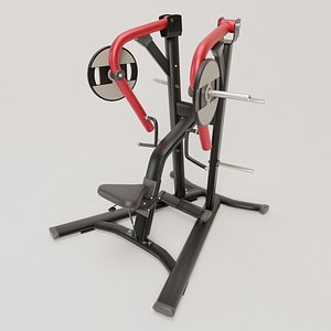 3D gym exercises model