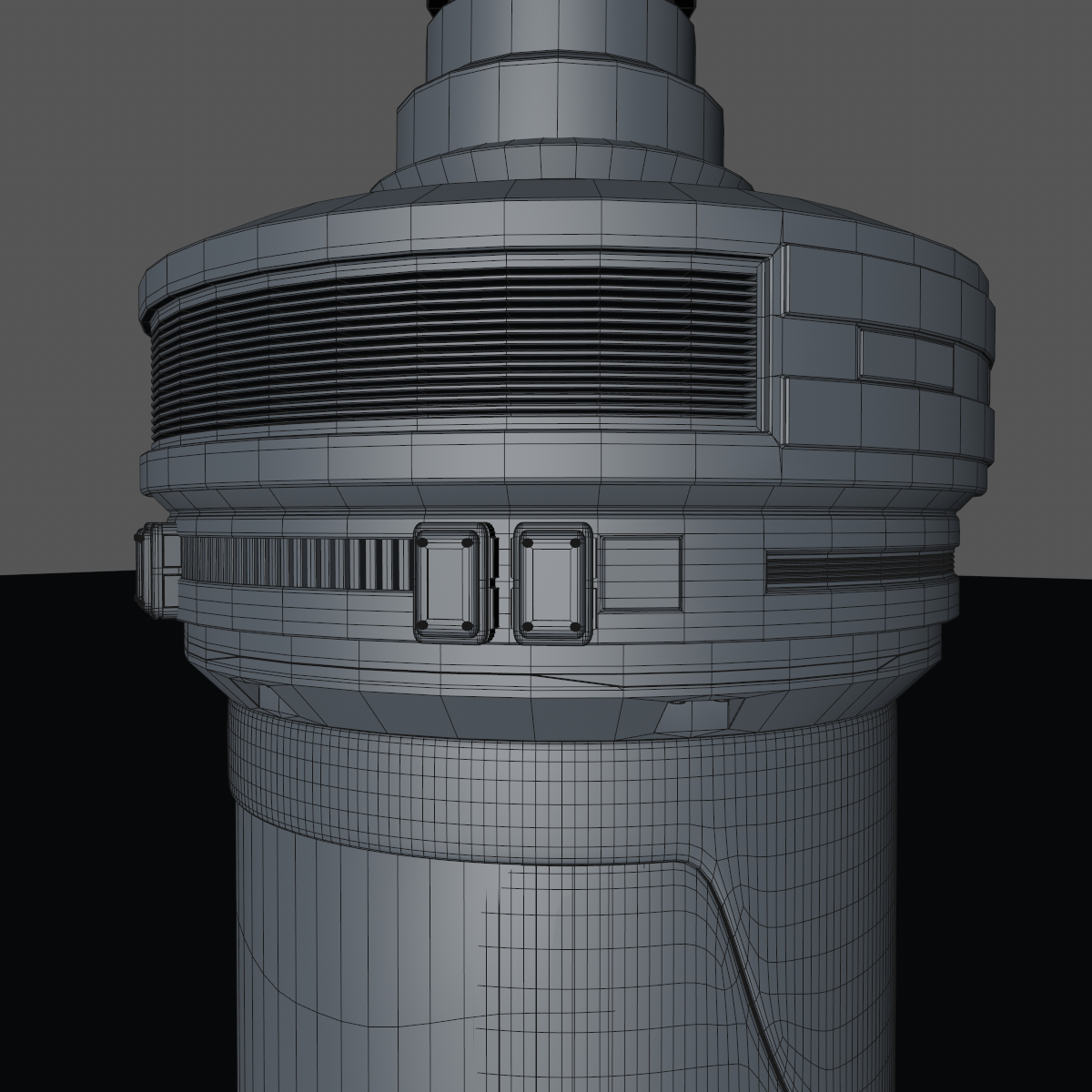 3D sci fi liquid container - TurboSquid 1382366