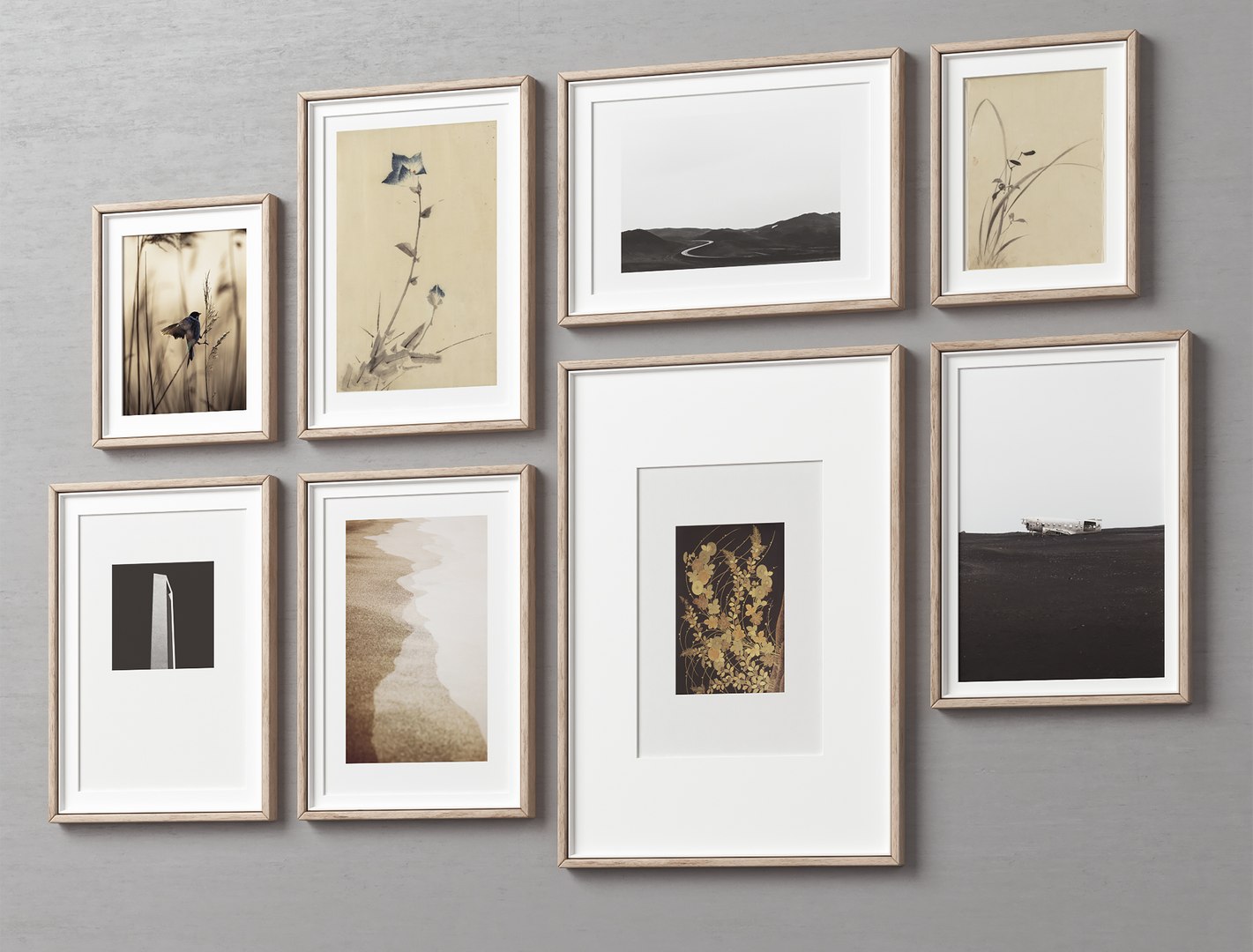 Picture Frames Set-435 3D Model - TurboSquid 2090706