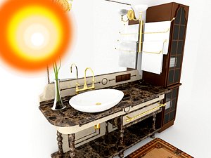 BATHROOM FURNITURE OLD-FASIONED