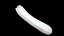 Zucchini 3D CT scan model decimate 3 percent
