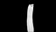 Zucchini 3D CT scan model decimate 3 percent