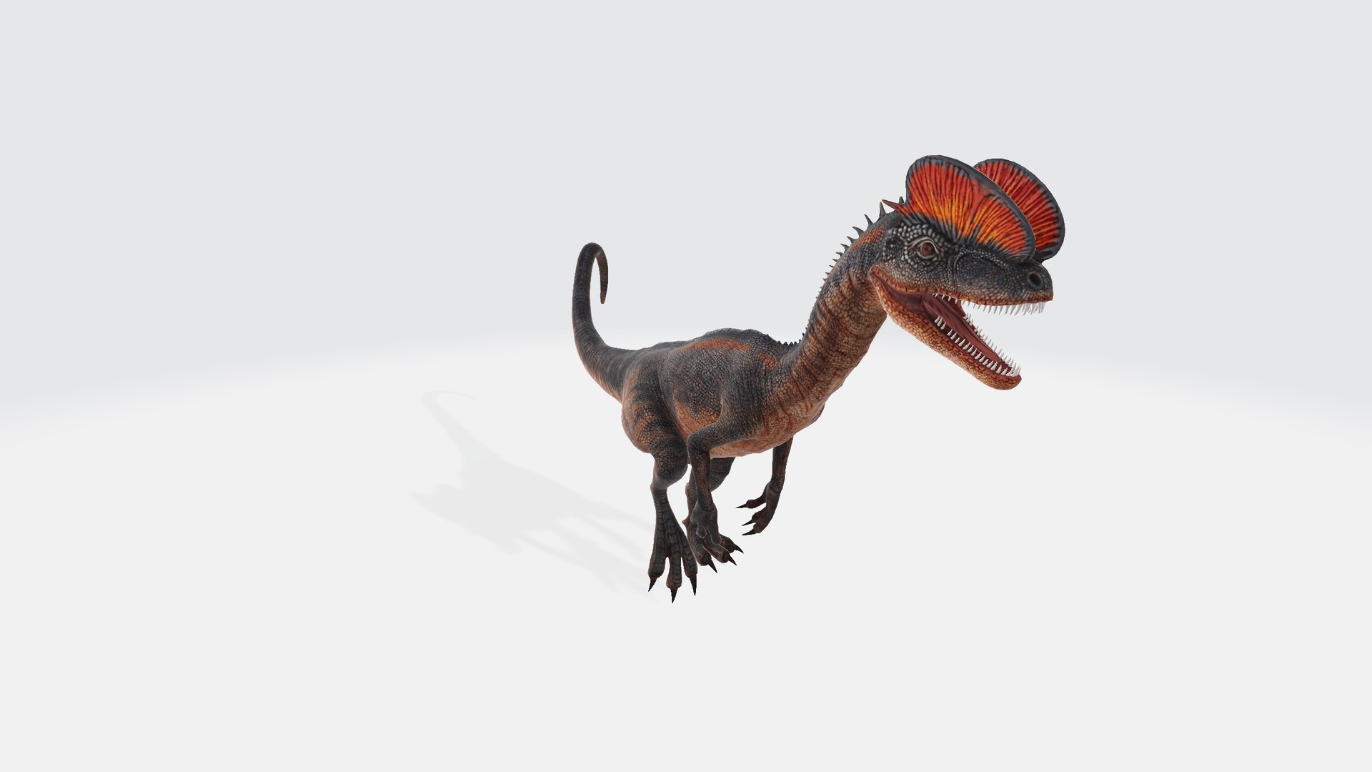 3D Dilophosaurus Model - TurboSquid 2346290
