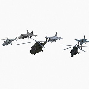 Korean fighter jet and military helicopter air force collection