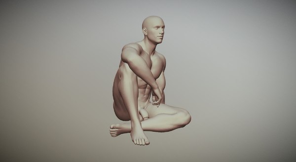 3D model printable realistic