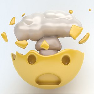 3D emoji model