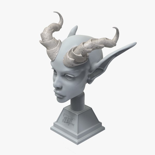 3D Horn Style 22 - Print File for Costume and Cosplay Accessories