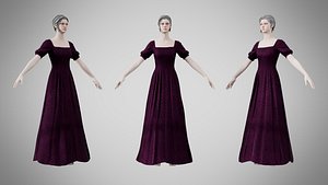 Dress 27 Velvet Plum Dream v2