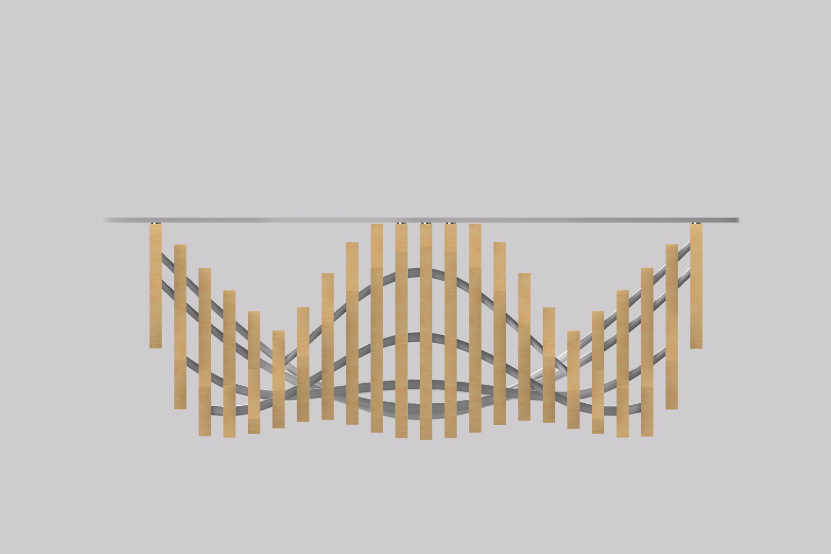 Parametric Wavy Modern Table Model - TurboSquid 2034220
