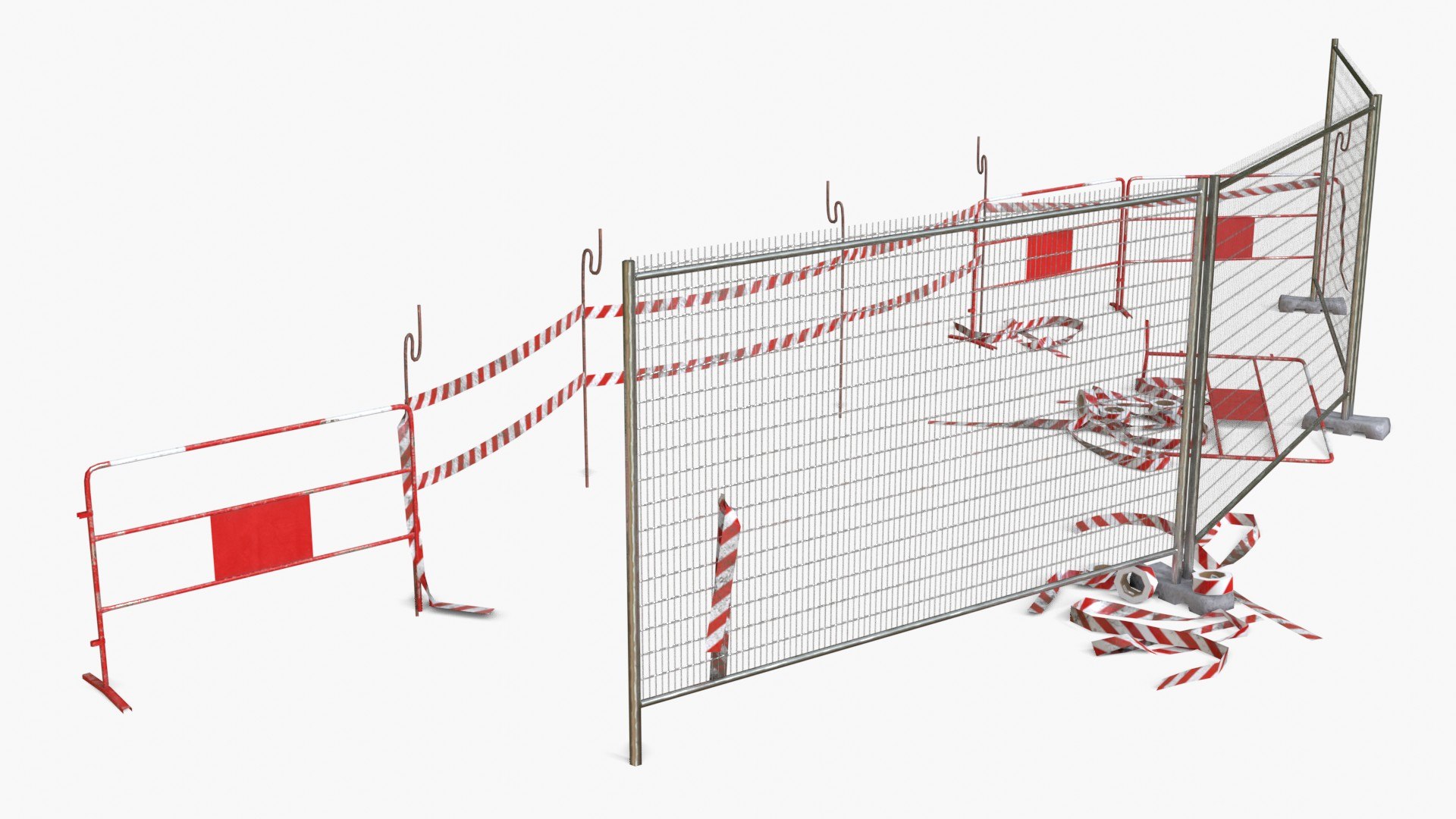 3D elements safety construction model - TurboSquid 1525018