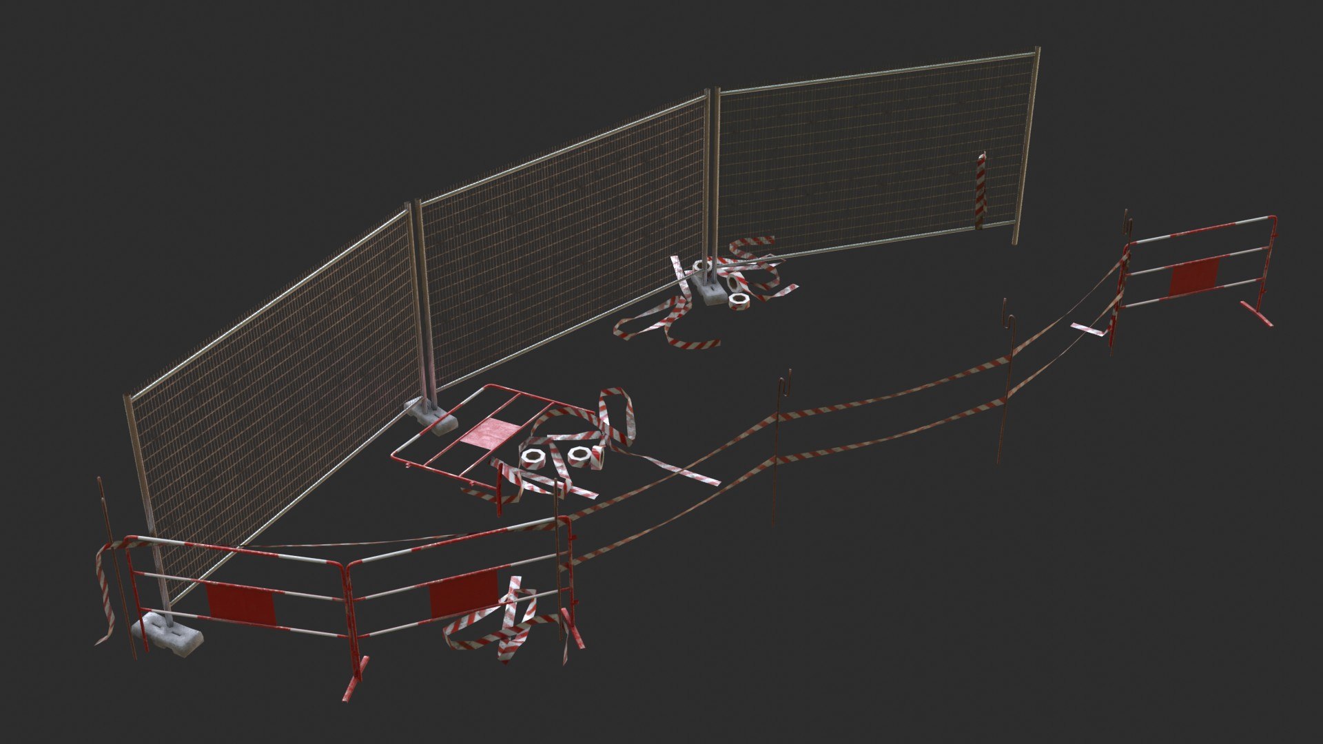 3D Elements Safety Construction Model - TurboSquid 1525018