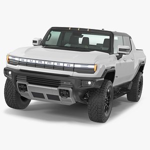 GMC Hummer EV Luxury Electric Truck White