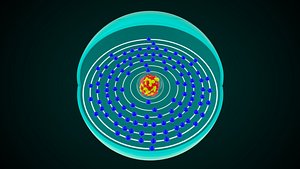 Copernicium Chemical Element 3D model