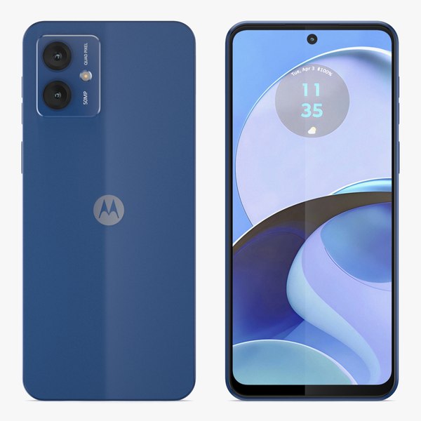 modelo 3d Motorola Moto G14 Azul Cielo - TurboSquid 2165717