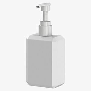 3D Hand Soap Container Type 04 Blank and Generic Basic Poses