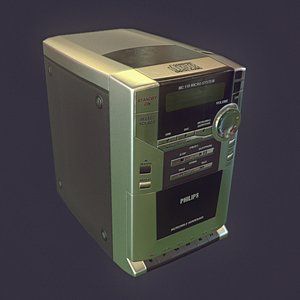 Stereo with CD Player, Tape Player