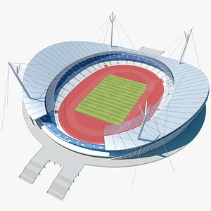 stadium 3d model
