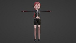Girl Jessyfolks concept art gothic