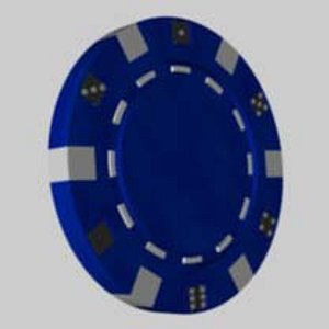 free poker chip 3d model
