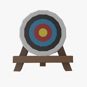 3D model Stylized Target