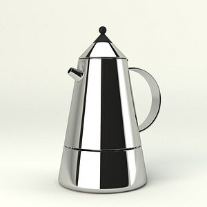 Cafetera Italiana Bialetti - Free 3D Model by FRotondi