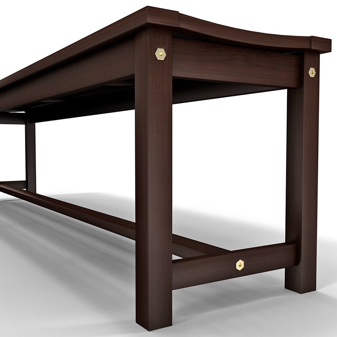 3d Model Of Strathwood Blakely Bench