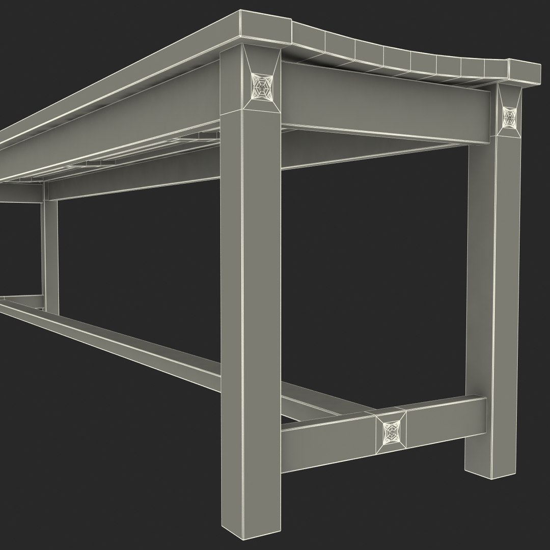 3d Model Of Strathwood Blakely Bench