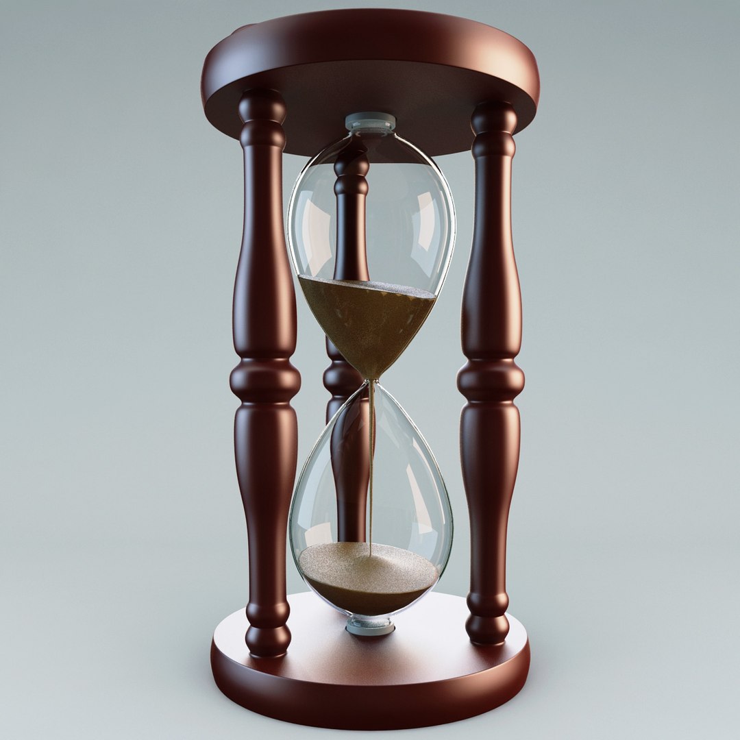 Hour Glass 3d Model