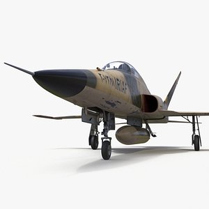 3D Iranian HESA Saeqeh Fighter Aircraft model